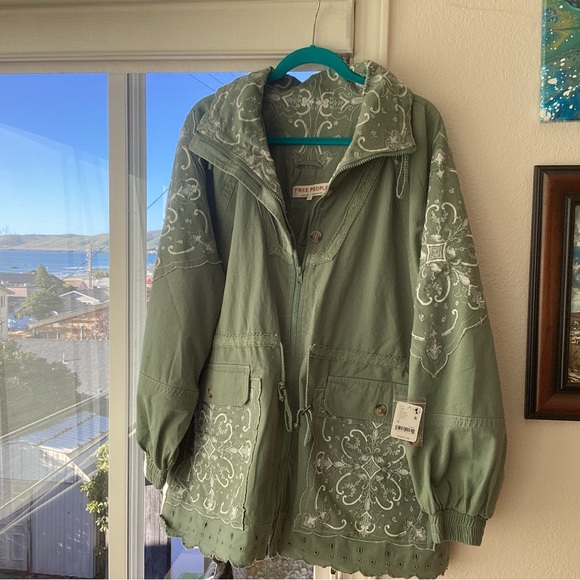 Free People Jackets & Blazers - Free People Embroidered Bali Until Dawn Jacket NWT